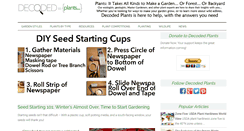 Desktop Screenshot of decodedplants.com